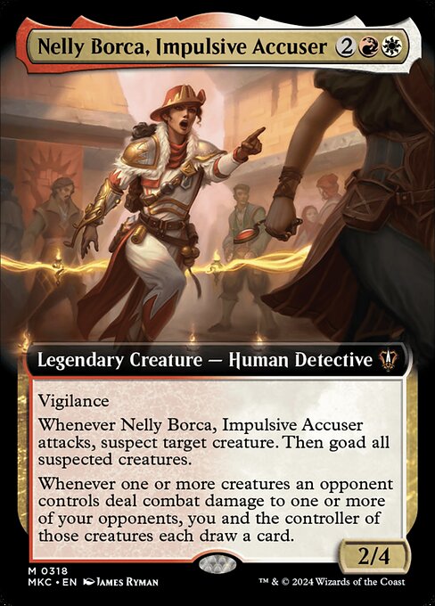 Nelly Borca, Impulsive Accuser [Extended Artwork Foil]