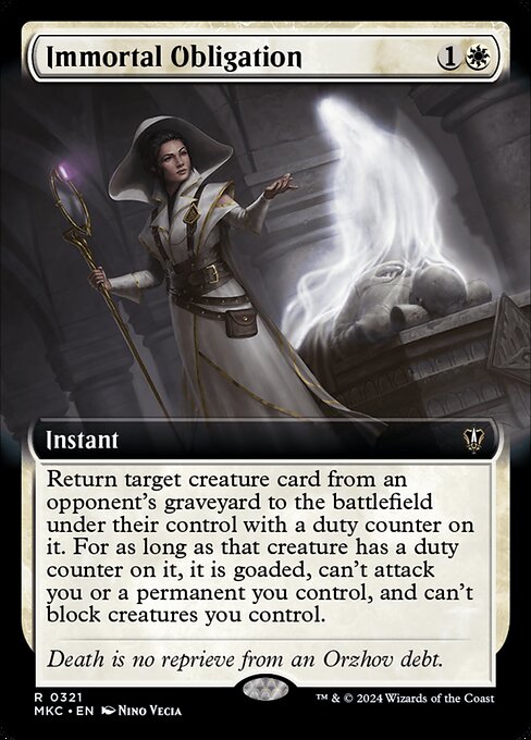 Immortal Obligation [Extended Artwork Foil]