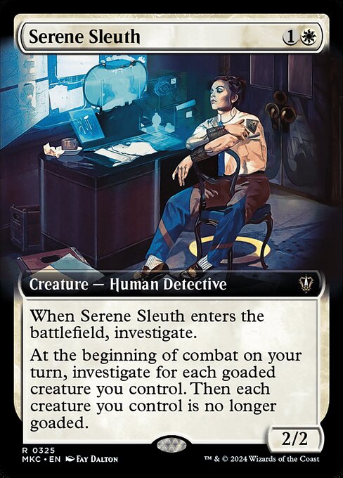 Serene Sleuth [Extended Artwork Foil]