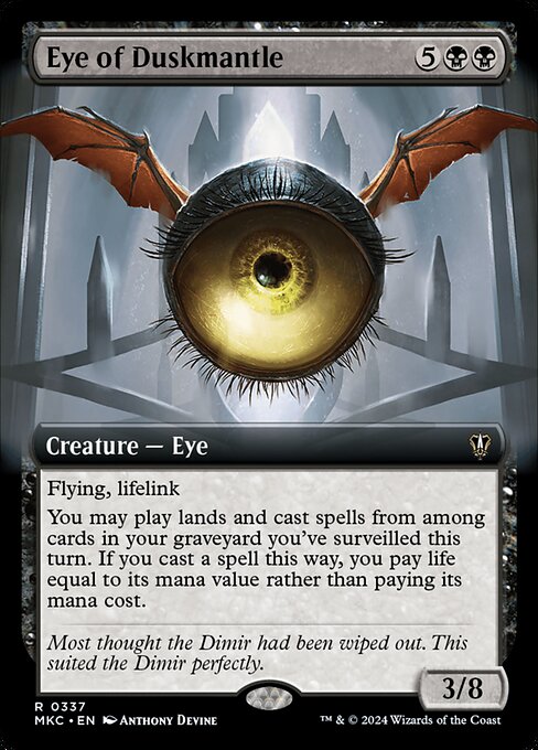 Eye of Duskmantle [Extended Artwork Foil]