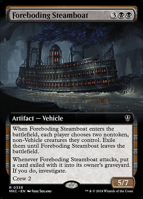 Foreboding Steamboat [Extended Artwork Foil]