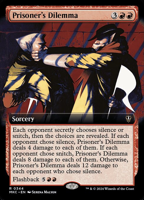 Prisoner's Dilemma [Extended Artwork]