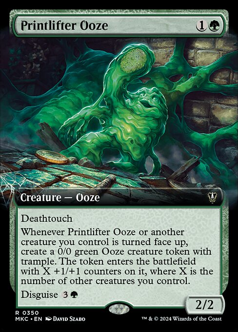 Printlifter Ooze [Extended Artwork Foil]