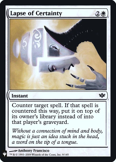 Lapse of Certainty [Foil]