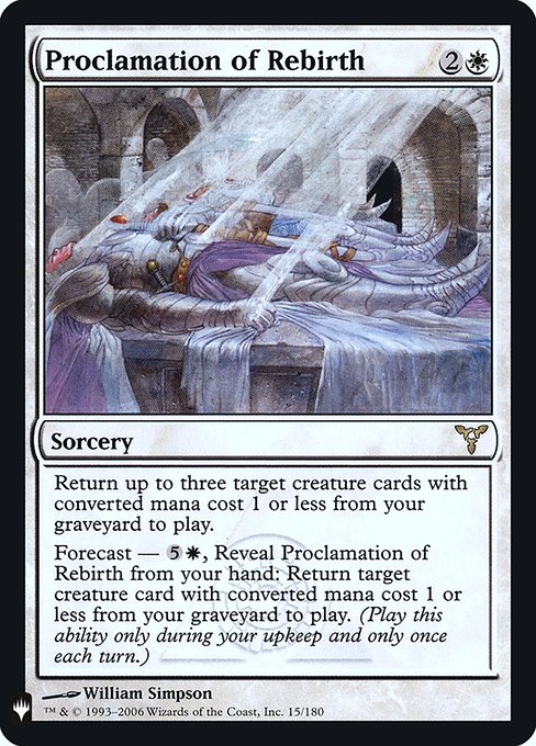 Proclamation of Rebirth [Foil]