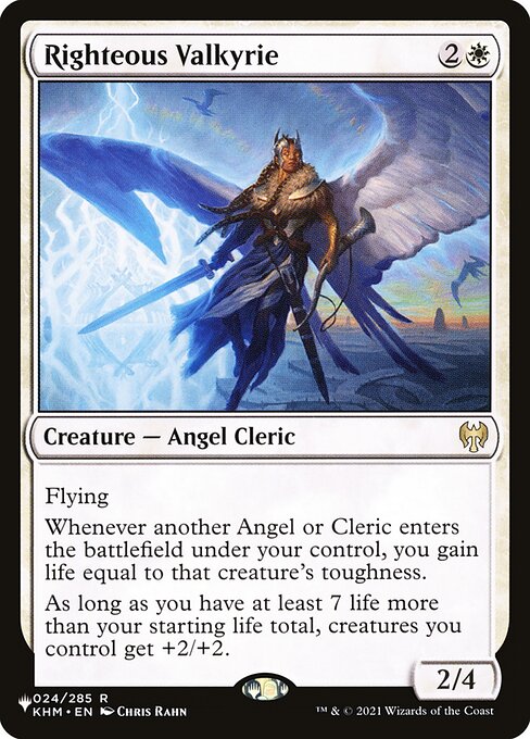 Righteous Valkyrie [Foil]