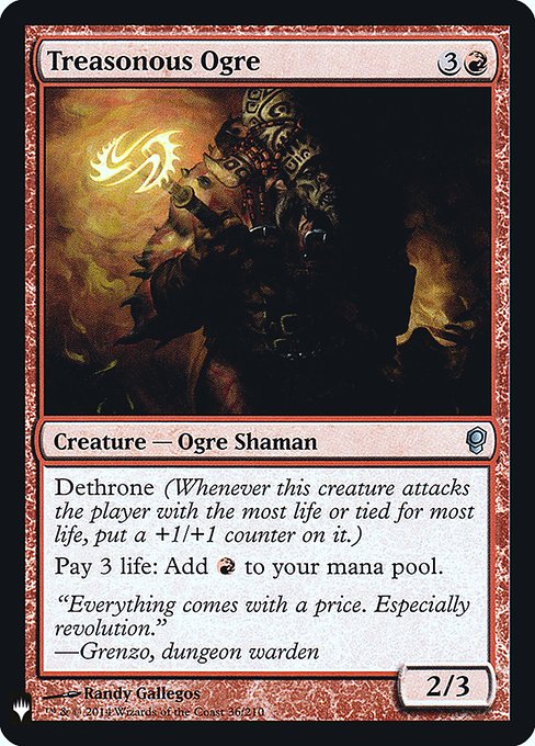 Treasonous Ogre [Foil]