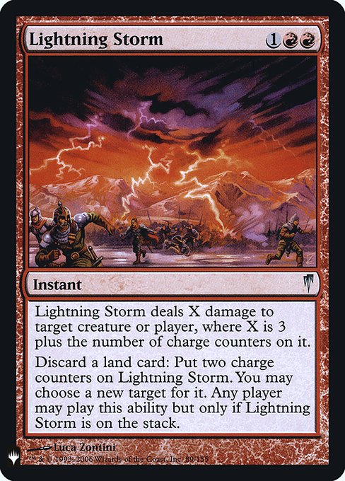 Lightning Storm [Foil]