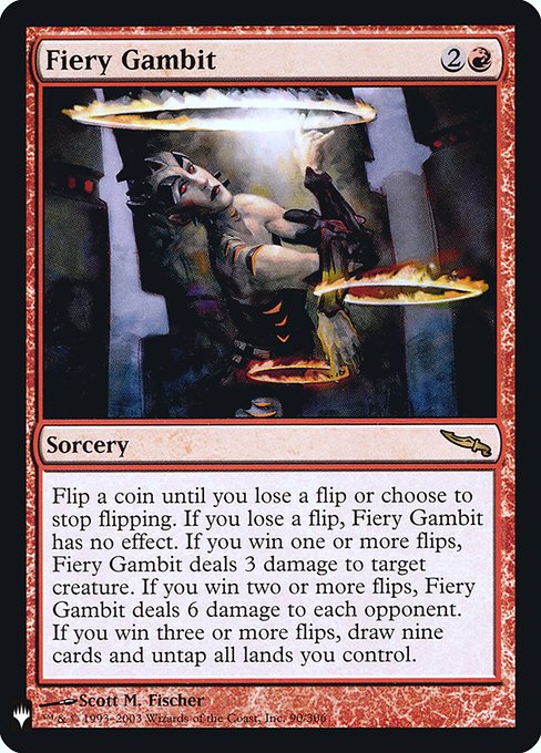 Fiery Gambit [Foil]