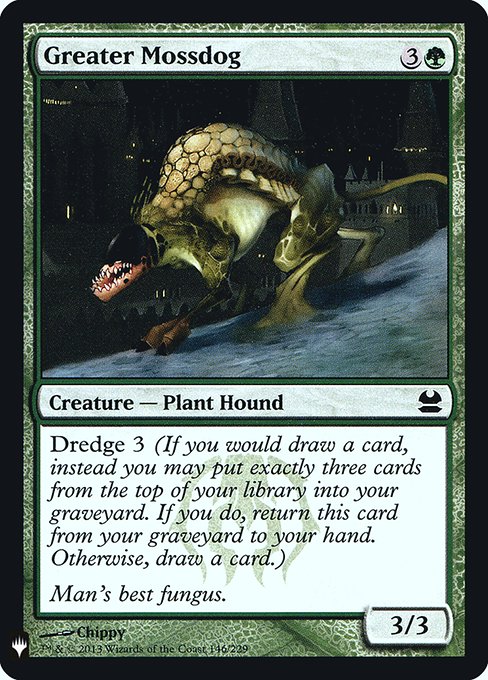 Greater Mossdog [Foil]