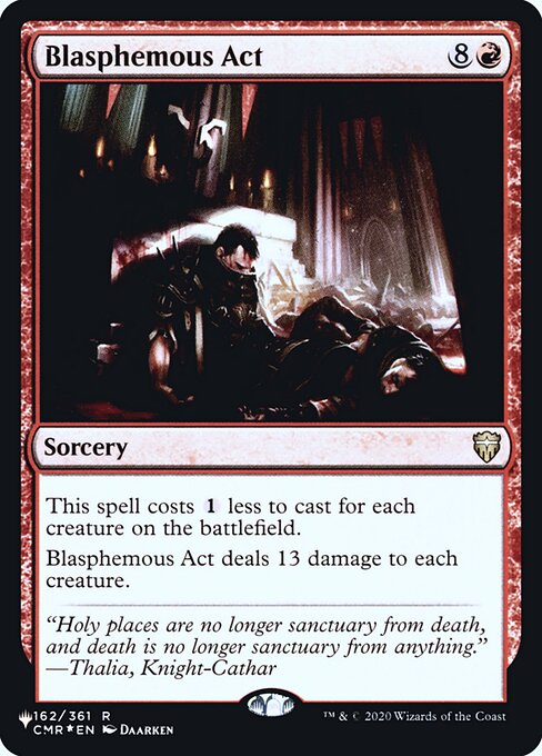 Blasphemous Act [Foil]