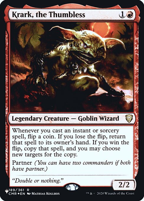 Krark, the Thumbless [Foil]