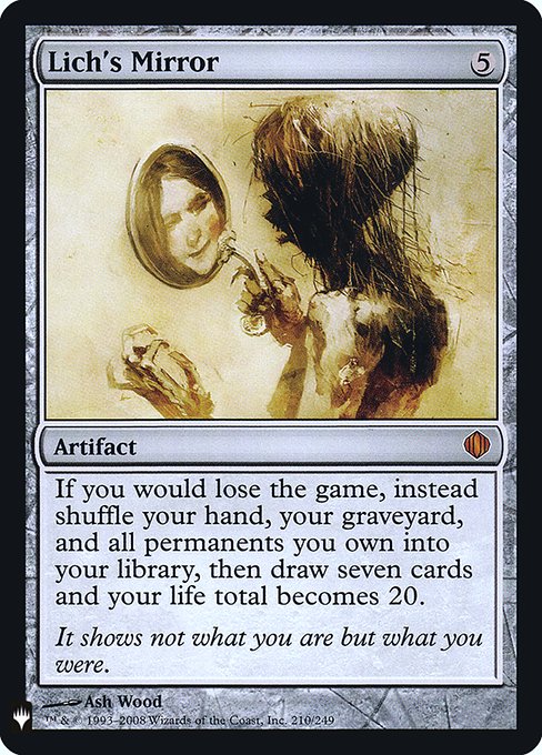Lich's Mirror [Foil]