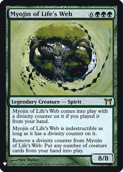 Myojin of Life's Web [Foil]