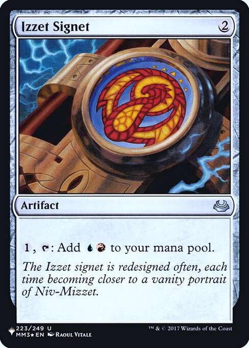 Izzet Signet [Foil]