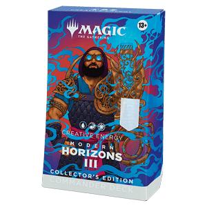 Collector Commander Deck: "Creative Energy" (Modern Horizons 3 Commander)