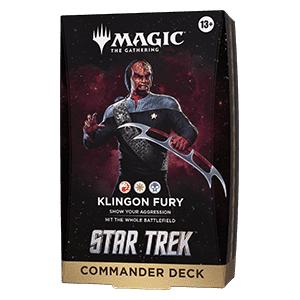 Commander Deck: "Klingon Fury" (Star Trek Commander)
