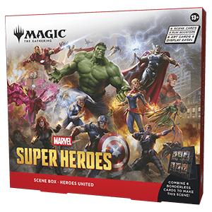 "Heroes United" Scene Box